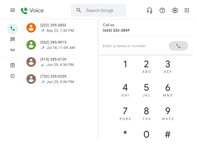 Google voice