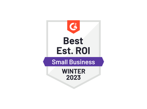 Best Est. ROI badge