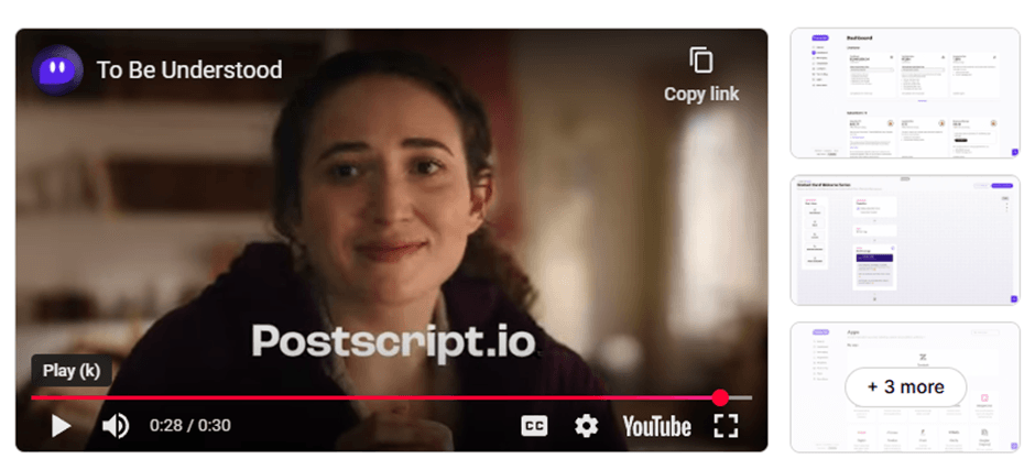 Banner for Postscript Shopify listing