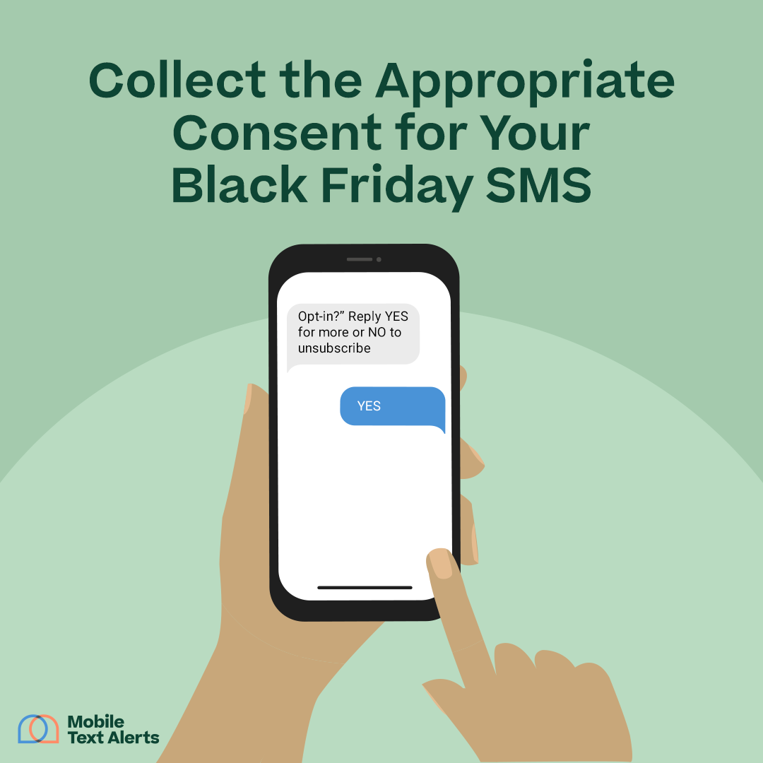 Collect the Appropriate Consent for Your Black Friday SMS