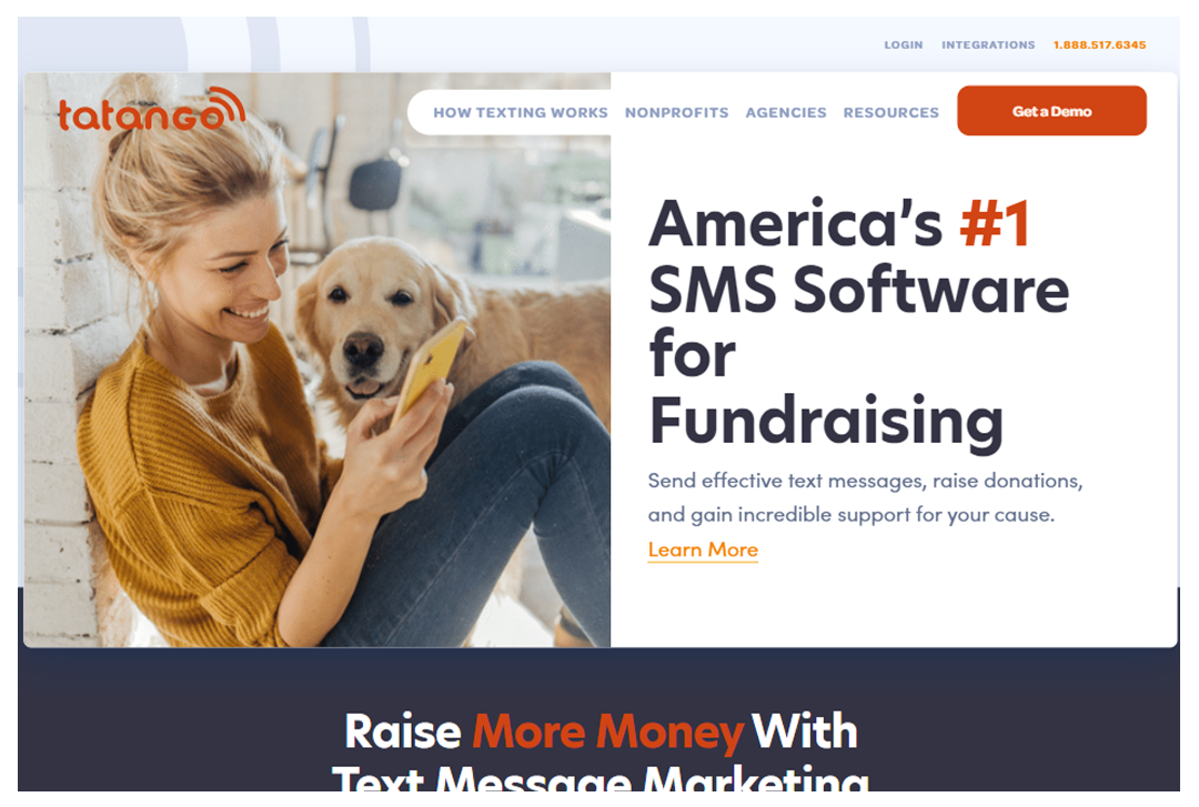 Tatango home page
