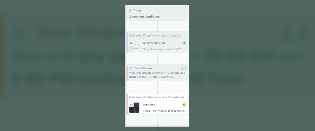 Workflow builder screenshot