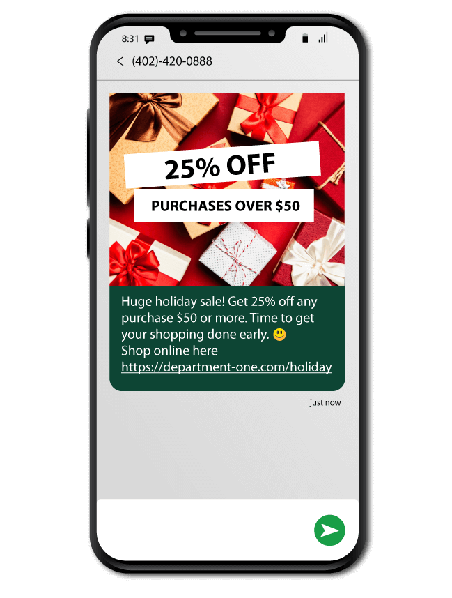 mms holiday example