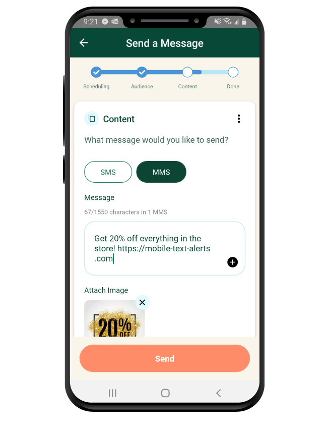 mms mobile app