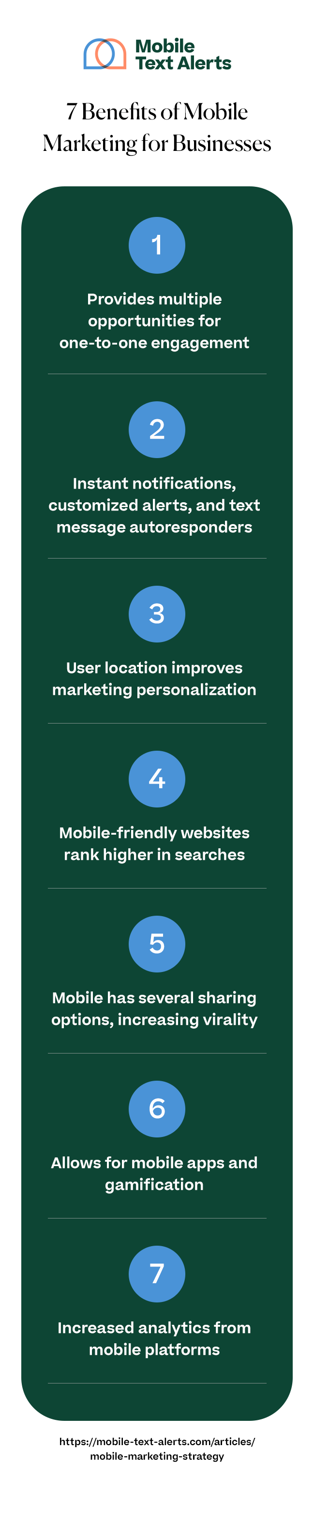 7 Benefits of Mobile Marketing