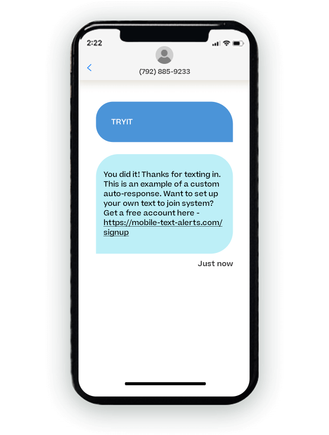 Text to join example