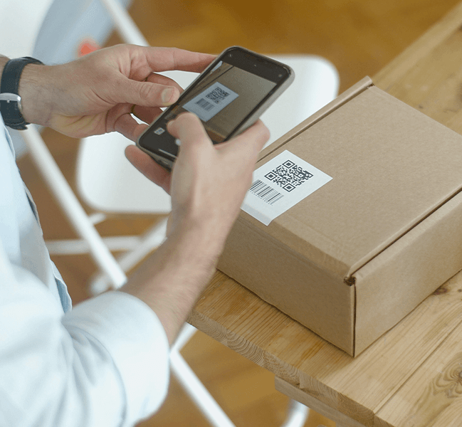 QR code package